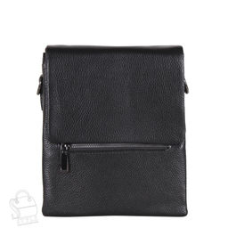 Сумка мужская кожаная 004-6QH black Heanbag в Новосибирске