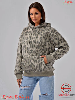 Женская толстовки с начесом - Bruno фото 5