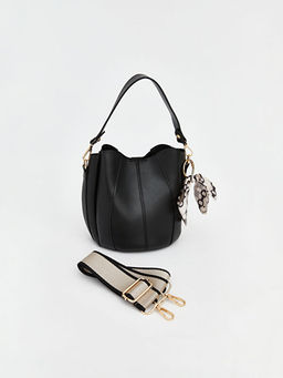 Deri G?r?n?ml? Kad?n Omuz ?antas?