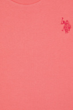 K_z _ocuk Neon Pembe Pijama Tak_m_ - U.s. polo assn фото 4