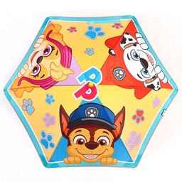Зонт детский. Щенячий патруль, 6 спиц d=90 см - Paw patrol фото 2