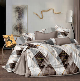 Постельное белье сатин люкс - Либерик 2 сп. (нав.70х70)