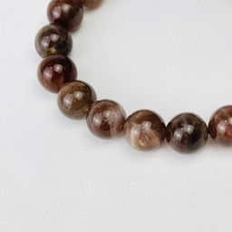 Браслет из Гелиолита (Солнечный камень) 18 см - Радуга самоцветов фото 2