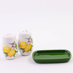 60173 Набор для специй 3пр Лимонный праздник доломит LR (х72) - Mayer&boch фото 4