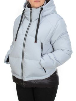 21068 LT. BLUE Куртка зимняя женская FLANCE ROSE (200 гр. холлофайбера) - Fashion фото 3