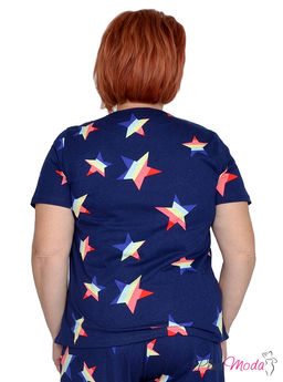 Футболка Модель №1286 размеры 44-84 - Plusmoda фото 4