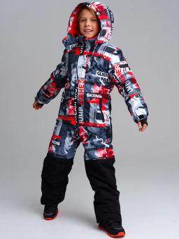 32311055 Комбинезон текстильный с полиуретановым покрытием для мальчиков