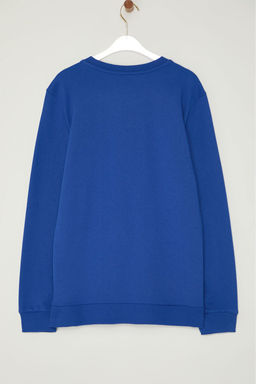 TRENDYOL MAN Tas Regular/Normal Kesim Bisiklet Yaka Etamin Hayvan Nak?sl? Sweatshirt TMNAW25SW00158 - Trendyolmilla фото 9