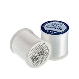 Мононить Gamma MF-04 0.10 мм 100% нейлон 12 х 250 м белый