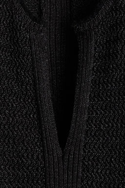 Vestido caftan efecto rafia - H&m фото 7