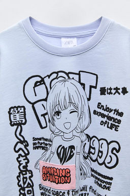 MANGA T-SHIRT - Zara фото 3