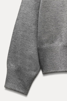BASIC PLAIN KNIT SWEATSHIRT - Zara фото 30