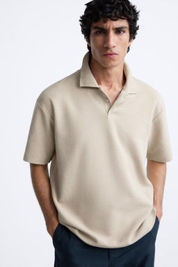 TEXTURED POLO SHIRT - Zara фото 23