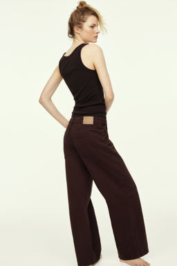 Wide Regular Jeans - H&m фото 5