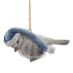 Фигурка декоративная подвесная "Птичка", L7 W4,5 H4,5 см, 2в.