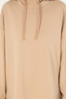 Женский свитшот песочного цвета Неожиданная скидка в корзине - U.s. polo assn фото 6