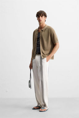 RELAXED FIT KNIT SHIRT - Zara фото 4