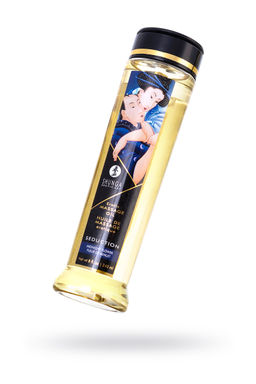 Масло массажное для тела Shunga Ночной цветок (Seduction. Midnight Flower), 240 мл.