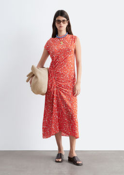 Vestido midi con cuello barco - H&m фото 3