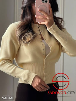 Кофта женская на кнопках