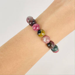 Браслет из Турмалина микс 19 см