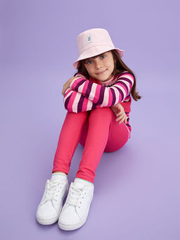 Beli Lastikli Basic K?z ?ocuk Tayt - Waikiki фото 3