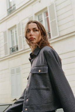HERRINGBONE JACKET WITH POCKETS - Zara фото 10