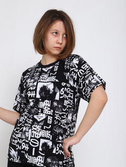 Футболка "Хьюго" черный