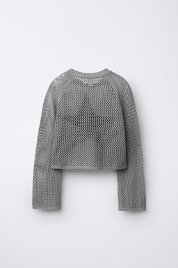 STAR MESH SWEATER - Zara фото 2