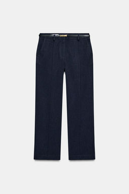 STRAIGHT TROUSERS WITH BELT - Zara фото 14