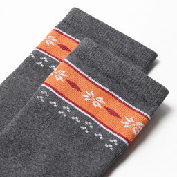 Носки женские махровые, цвет тёмно-серый, размер 23-25