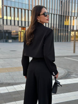 Костюм AURA 9233-164 черный