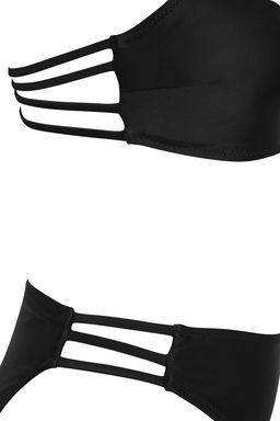 TRENDYOLMILLA Siyah Bralette Biyeli S?rt Detayl? Regular Bikini Tak?m? TBESS25BT00080  фото 8