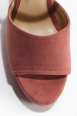 Sandalias de plataforma con tac?n de bloque - H&m фото 4
