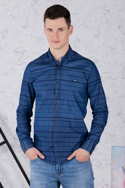 рубашка 
 17.2456-LACIVERT