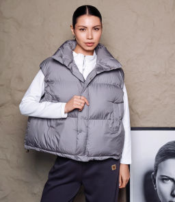 Жилет #КТ6997, серый