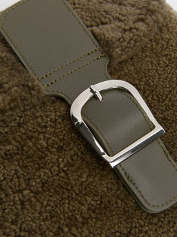 Женская сумка с ручками TENDANCE Артикул 4352505, коричнево-зеленый  фото 2