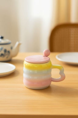 Кружка Rainbow gradient, pink (420 ml)