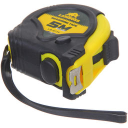 Рулетка Lamboss три фиксатора обрезиненный корпус 5М