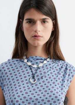 Vestido midi con cuello barco - H&m фото 4