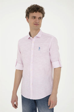 U. S. Polo Assn / Мужская рубашка с длинным рукавом Magnolia - U.s. polo assn фото 3