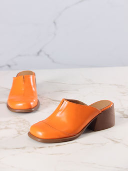 Сабо 5132.23663br.Оранжевый+коричневый