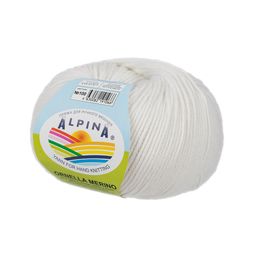 Пряжа ALPINA ORNELLA MERINO 100% мериносовая шерсть 10 шт. х 50 г 125 м  5 м