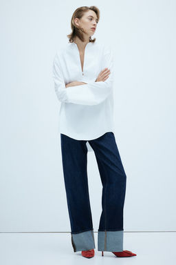 Vaquero recto con vuelta - H&m фото 3