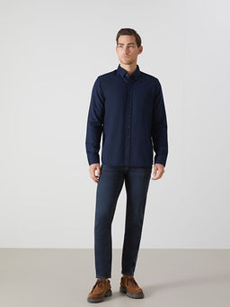 Regular Fit Uzun Kollu Arm?rl? Erkek G?mlek