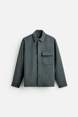 SOFT OVERSHIRT - Zara фото 7