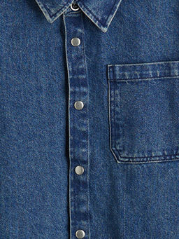 Basic Erkek ?ocuk Jean G?mlek