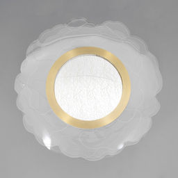 Люстра BayerLux «Грация», LED, 48 Вт, 3000-6000К, золото, 50×50×7-150 см