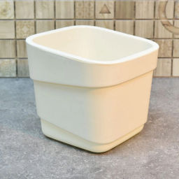 Горшок для цветов 7л d221 h 207мм молочный HILLS - Полимербыт фото 4