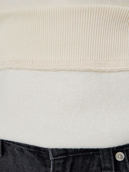 Свитшот для девочек бежевый